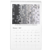 Calendario de arte nueva de Julie Wynn 2026 カレンダー (2月 2027)