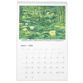 Calendario de arte nueva de Julie Wynn 2026 カレンダー (3月 2026)