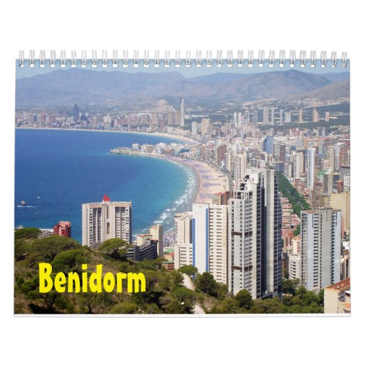 Calendario de Benidorm カレンダー (カバー)