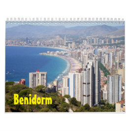 Calendario de Benidorm カレンダー