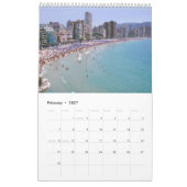 Calendario de Benidorm カレンダー (2月 2027)