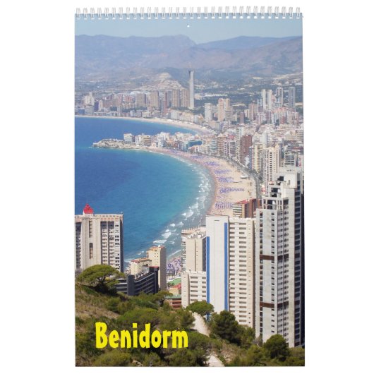 Calendario de Benidorm カレンダー (カバー)