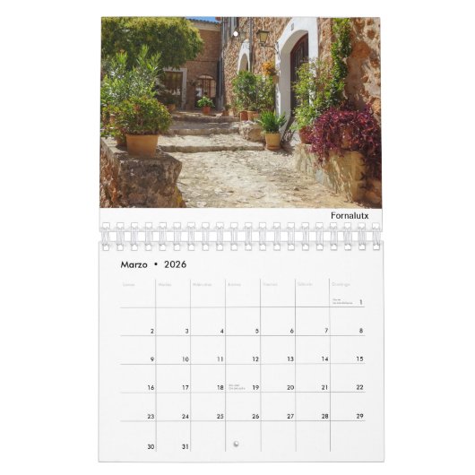 Calendario de Mallorca 2022 カレンダー (3月 2026)