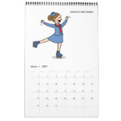 Calendario de pared カレンダー (3月 2027)