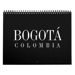 Calendario de pared, Bogotá, Colombia カレンダー