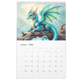 Calendario Dragones カレンダー