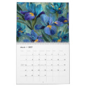 Calendario Flores カレンダー (3月 2027)