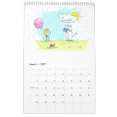 Calendario Gato, Ratita and friends カレンダー (3月 2027)