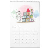 Calendario Gato, Ratita and friends カレンダー (1月 2026)