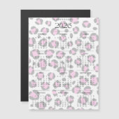 Calendario leopardo  (正面/裏面)