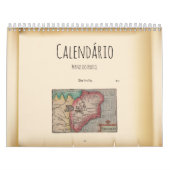 Calendário: Mapas do Brasil カレンダー (カバー)