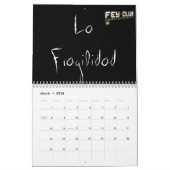 Calendario Oficial FeyClub VIP カレンダー (3月 2026)