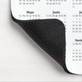 Calendario personalizado Galeria 2025 マウスパッド (コーナー)