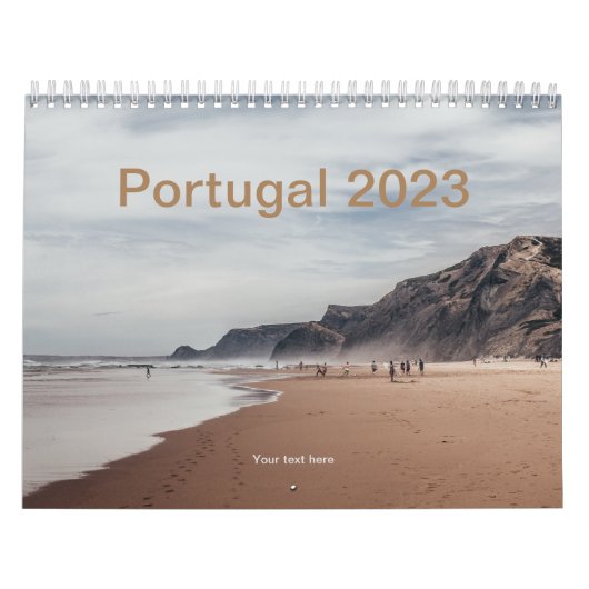Calendario Portugal 2023 personalizable カレンダー (カバー)