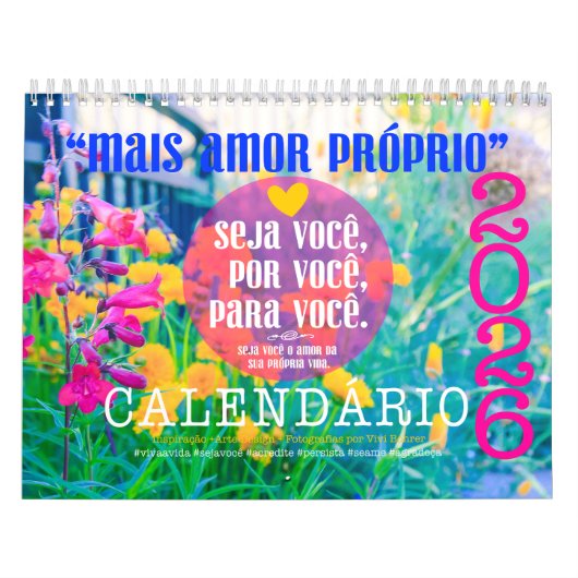 Calendário VINTE 26 :: Mais Amor Próprio カレンダー (カバー)