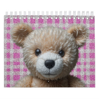 CALENDARRIO INFANTIL FOFO COM ESTAMPA DE URSINHO D カレンダー