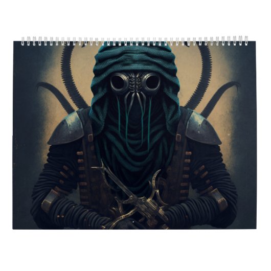 Calendars warrior fantasy 2023 カレンダー (裏面)