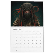 Calendars warrior fantasy 2023 カレンダー (1月 2027)