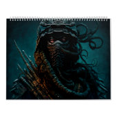 Calendars warrior fantasy 2023 カレンダー (カバー)