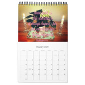 Calender 2020 カレンダー (1月 2027)