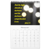 Calender 2020 カレンダー (2月 2027)