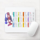 Calender 2026 mousepad. マウスパッド (マウス)