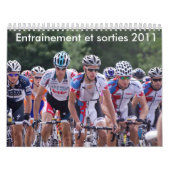 Calendrierのd'entrainementsと出撃2011年 カレンダー (カバー)