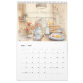 Calendrier カレンダー (3月 2027)