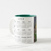 Calendrier 2012 français ツートーンマグカップ (正面左)
