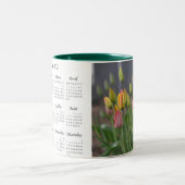 Calendrier 2012 français ツートーンマグカップ (中央)
