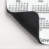 Calendrier 2012 français マウスパッド (コーナー)