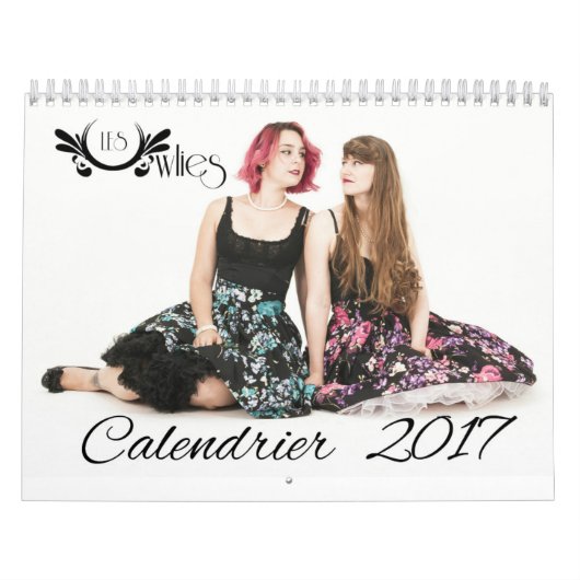 Calendrier 2017 " Les Owlies" カレンダー (カバー)