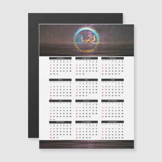 calendrier 2023  (正面/裏面)
