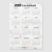 calendrier 2023 floral (正面)