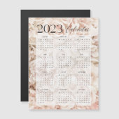 calendrier 2023  floral rose (正面/裏面)