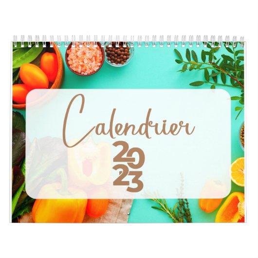 Calendrier 2023 - Fruits et Légumes de saison カレンダー (カバー)