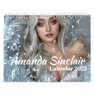 Calendrier 2025 - Amanda Sinclair カレンダー
