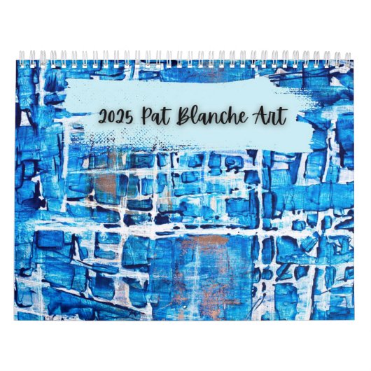 Calendrier 2025 Pat Blanche Art カレンダー (カバー)