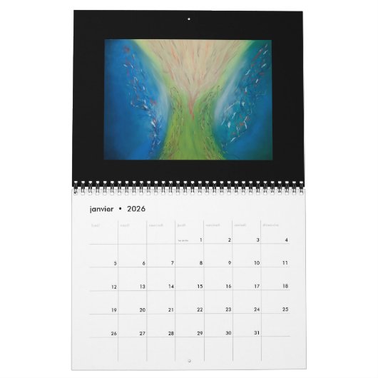 Calendrier 2025 - Peggy Drouault カレンダー (1月 2026)