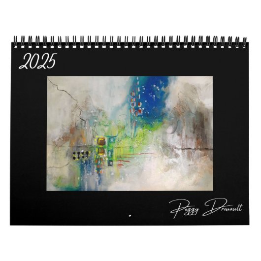 Calendrier 2025 - Peggy Drouault カレンダー (カバー)