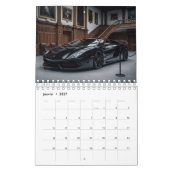 Calendrier 2025 : Voitures de Sport IA カレンダー (1月 2027)