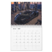 Calendrier 2025 : Voitures de Sport IA カレンダー (2月 2027)