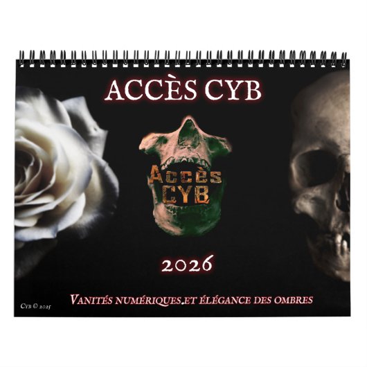 Calendrier artistique 2026 – Accès CYB カレンダー (カバー)