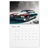 Calendrier  Chevelle カレンダー (2月 2026)