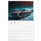 Calendrier  Chevelle カレンダー (3月 2027)