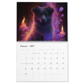 Calendrier Chien Série 1 カレンダー (2月 2027)