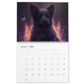 Calendrier Chien Série 1 カレンダー (1月 2027)