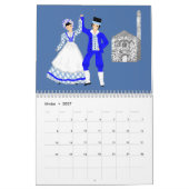Calendrier, CORSICA, France カレンダー (2月 2027)