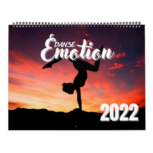 Calendrier Danse Emotion - 02 カレンダー (カバー)