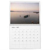 Calendrier de photo de paysages カレンダー (2月 2027)